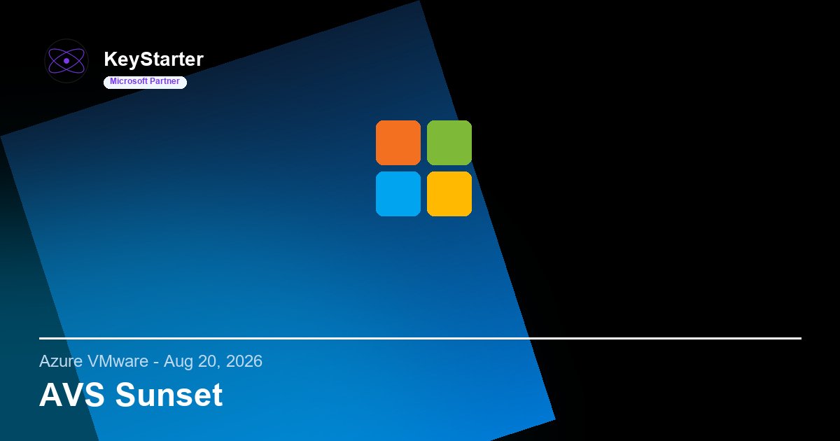 Azure VMware Solution license-included retirement illustration